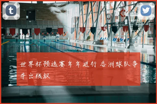 世界杯预选赛年年进行 各洲球队争夺出线权